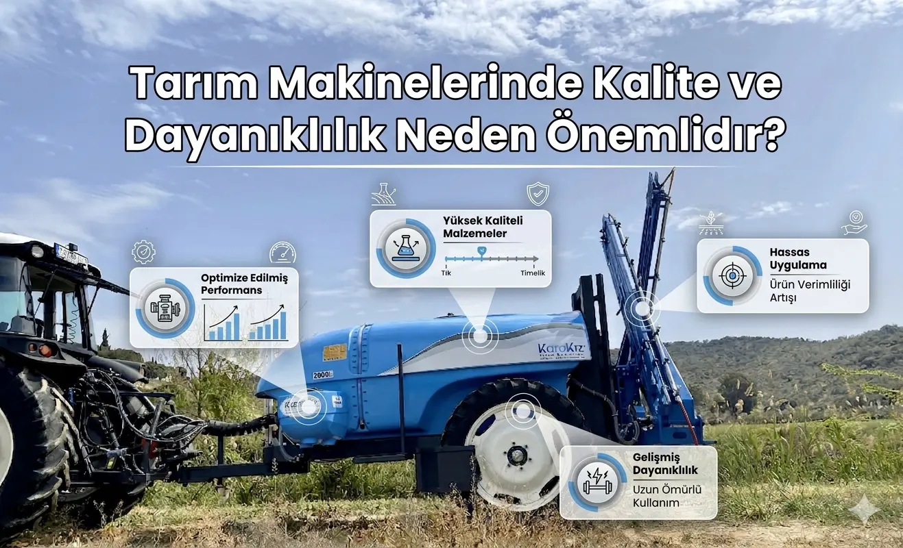 Tarım Makinelerinde Kalite ve Dayanıklılık Neden Önemlidir?